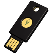 Security Key NFC - USB-A, podporující vícefaktorovou autentizaci (NFC), podpora FIDO2 U2F, voděodolný