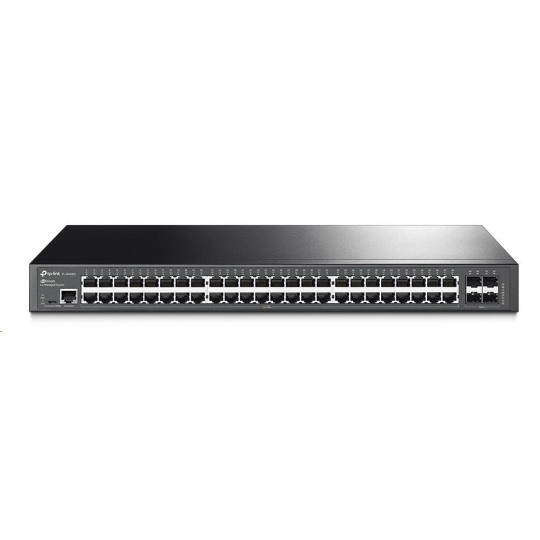 TP-Link OMADA switch SG3452 (48xGbE, 4xSFP, 2xConsole, fanless)