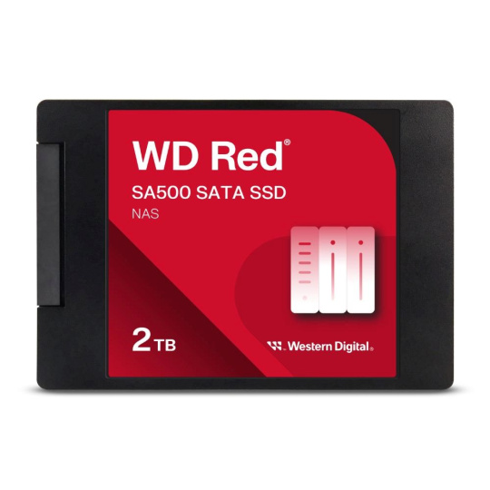 WD RED SSD 3D NAND WDS200T1R0A 2TB SATA/600, (R:560, W:530MB/s), 2.5"