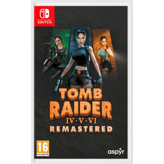 NS hra Tomb Raider IV-VI Remastered Starring Lara Croft