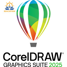 CorelDRAW Graphics Suite 2025 Education Perpetual License (incl. 1 Yr CorelSure Maintenance)(1-4) CorelDRAW Graphics Suite 2025 Education Perpetual License (incl. 1 Yr CorelSure Maintenance)(1-4)