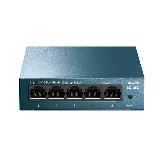 TP-Link LiteWave switch LS105G v4.4 (P/N:1700000498) (5xGbE, fanless)