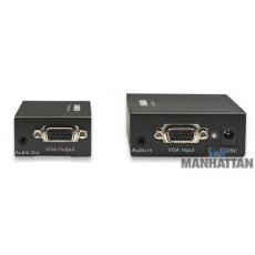 MANHATTAN VGA Cat5 Extender (sada vysílací + přijímací modul UTP, audio) MANHATTAN VGA Cat5 Extender (sada vysílací + přijímací modul UTP, audio)