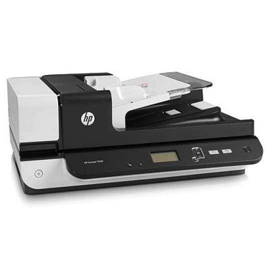 HP Scanjet Enterprise Flow 7500 Flatbed Scanner (A4,600x600,USB 2.0)