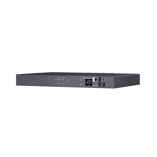 CyberPower Rack ATS Switched PDU, 1U, 16A, (8)C13, (2)C19, IEC C20 (2) CyberPower Rack ATS Switched PDU, 1U, 16A, (8)C13, (2)C19, IEC C20 (2)