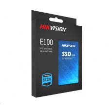 HIKVISION SSD E100, 2.5" SATA 6 Gb/s, R550/W480, 512 GB
