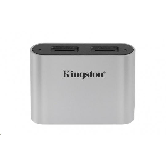 Kingston USB3.2 Dvojslotová čítačka kariet microSDHC/SDXC UHS-II Gen1 Workflow