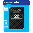 VERBATIM HDD 2.5"  2TB Store 'n' Go Portable Hard Drive USB 3.0, Black GEN II