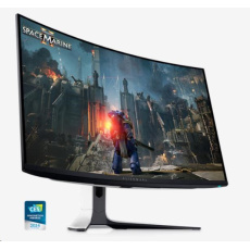 BAZAR DELL LCD AW3225QF - 31.6"/QD/OLED/QHD//3840 x 2160/16:9/240Hz/0.03ms/1mil:1/1000 cd/m2/HDMI/DP/VESA/3YNBD-poškoden