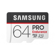 Karta Samsung micro SDXC 64GB PRO Endurance + SD adaptér