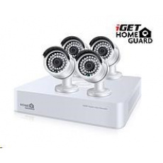 iGET HOMEGUARD HGDVK87704 Kamerový systém Platinum, 8-kanálový rekordér Full HD DVR + 4x Full HD kamera 1080p iGET HOMEGUARD HGDVK87704 Kamerový systém Platinum, 8-kanálový rekordér Full HD DVR + 4x Full HD kamera 1080p