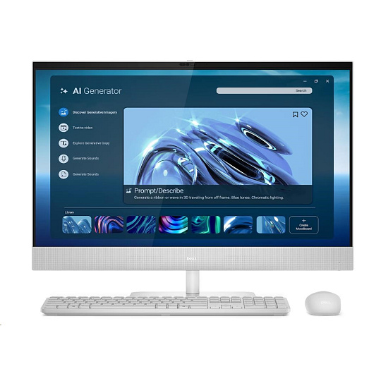 DELL PC AiO 27 All-in-One EC27250 27" FHD/U5-325/16GB/512SSD/FHD/Integrated/WLAN/Kb&Mse/W11 Pro/3Y PS NBD DELL PC AiO 27 All-in-One EC27250 27" FHD/U5-325/16GB/512SSD/FHD/Integrated/WLAN/Kb&Mse/W11 Pro/3Y PS NBD