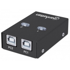 MANHATTAN USB 2.0 přepínač 2:1 (switch, 1 zařízení pro 2 PC) MANHATTAN USB 2.0 přepínač 2:1 (switch, 1 zařízení pro 2 PC)