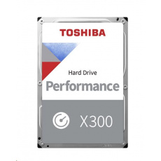 TOSHIBA HDD X300 6TB, SATA III, 7200 otáčok za minútu, 256 MB cache, 3,5", DOPRAVA