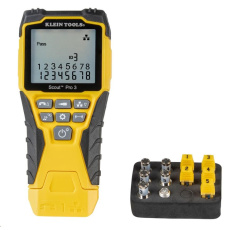 BAZAR - KLEIN TOOLS - VDV Scout® Pro 3 Tester Kit - 5x RJ45, 5x F-konektor - rozbaleno BAZAR - KLEIN TOOLS - VDV Scout® Pro 3 Tester Kit - 5x RJ45, 5x F-konektor - rozbaleno