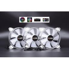 1stCOOL Fan KIT AURA EVO 1 ARGB, 3x Dual Ring fan + ARGB Nano controller 1stCOOL Fan KIT AURA EVO 1 ARGB, 3x Dual Ring fan + ARGB Nano controller