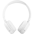 JBL Tune 510BT White sluchátka na uši, bezdrátová, Bluetooth 5.0, 32 ohm, výdrž až 40 hod, rychlé nabíjení, bílá