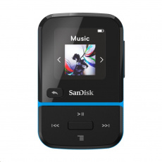 SanDisk Clip Sport Go MP3 Player 16 GB, Blue SanDisk Clip Sport Go MP3 Player 16 GB, Blue