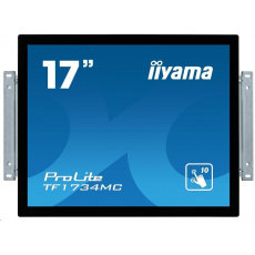 iiyama TF1734MC-B7X, 43.2 cm (17''), Projected Capacitive, 10 TP, black iiyama TF1734MC-B7X, 43.2 cm (17''), Projected Capacitive, 10 TP, black