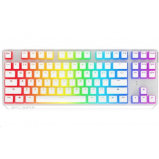 SPC Gear klávesnice GK630K Onyx White Tournament / herní / mechanická / Kailh Brown / RGB / US layout / bílá SPC Gear klávesnice GK630K Onyx White Tournament / herní / mechanická / Kailh Brown / RGB / US layout / bílá