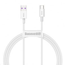 Baseus Superior Series rychlonabíjecí kabel USB/Type-C 66W 1m bílá Baseus Superior Series rychlonabíjecí kabel USB/Type-C 66W 1m bílá