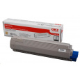 Čierny toner OKI pre C810/C830<>br> <b>Kapacita:</b> 8 000 str. pri 5 % pokrytí.