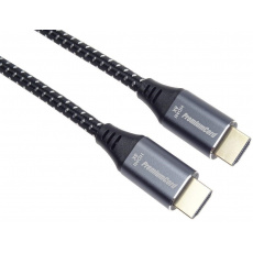 Kábel HDMI PREMIUMCORD 2.1 vysokorýchlostný + ethernetový kábel 8K@60Hz, pozlátené konektory, 3 m