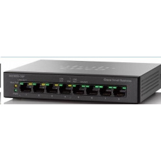 BAZAR - Cisco switch SG110D-08HP,  8x10/100/1000, PoE - Po opravě (Komplet)