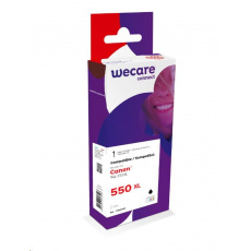 WECARE ARMOR cartridge pro Canon Pixma MG5450, IP7250 (PGi550XLBK), černá/black pigm., 25ml, 500 str WECARE ARMOR cartridge pro Canon Pixma MG5450, IP7250 (PGi550XLBK), černá/black pigm., 25ml, 500 str