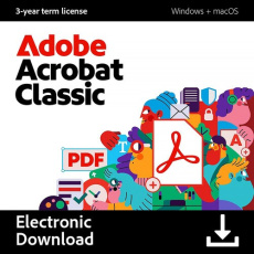 Acrobat Pro 2024 (Classic) for ENT MP ENG COM Term License (Set up as 36 month) 1 User, Level 1, 1-9 Acrobat Pro 2024 (Classic) for ENT MP ENG COM Term License (Set up as 36 month) 1 User, Level 1, 1-9