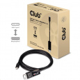 Club3D Kábel USB typu C na DisplayPort 1.4 8K 60Hz (M/M), 1,8 m