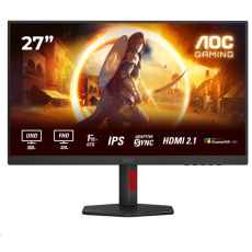 AOC MT 27" U27G4R - IPS,1920x1080/3840x2160, 360/160Hz,1ms,400cd,2xHDMI,DP,USBHub,Pivot AOC MT 27" U27G4R - IPS,1920x1080/3840x2160, 360/160Hz,1ms,400cd,2xHDMI,DP,USBHub,Pivot