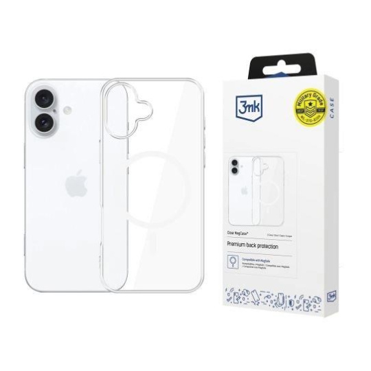 3mk Clear MagCase pro Apple iPhone 17 3mk Clear MagCase pro Apple iPhone 17