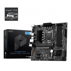 MSI MB Sc LGA1200 B560M PRO-VDH WIFI, Intel B560, 4xDDR4, 1xDP, 1xHDMI, VGA, WI-FI, mATX MSI MB Sc LGA1200 B560M PRO-VDH WIFI, Intel B560, 4xDDR4, 1xDP, 1xHDMI, VGA, WI-FI, mATX