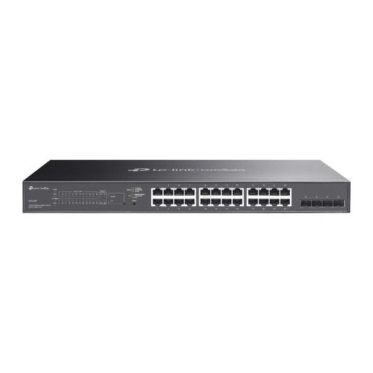 TP-Link OMADA switch SL2428P (24x100Mb/s, 2xGbE, 2GbE/2xSFP combo, 24xPoE+, 250W)