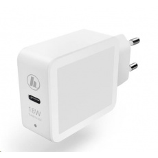 Hama rýchla USB nabíjačka, USB-C, Quick Charge 3.0 / Power Delivery, 18 W, biela Hama rýchla USB nabíjačka, USB-C, Quick Charge 3.0 / Power Delivery, 18 W, biela