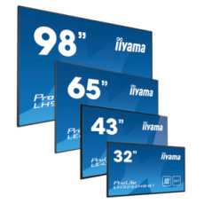 iiyama ProLite LH4360UHS-B2AG, 24/7, 4K, USB, RS232, Ethernet, Wi-Fi, Android, kit (RS232), black iiyama ProLite LH4360UHS-B2AG, 24/7, 4K, USB, RS232, Ethernet, Wi-Fi, Android, kit (RS232), black