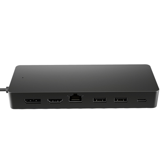 Univerzálny multiportový rozbočovač HP USB-C (2x USB-A 3.2, 1xUSB-C, 1xDDMI 2.0, 1xDP 1.2, USB-C 65W, RJ45, bez napájania