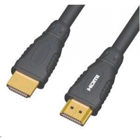 PREMIUMCORD HDMI kábel na HDMI 10 m (v1.3, pozlátené kontakty, tienené)