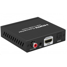 PREMIUMCORD Converter - 4K@60Hz Audio Extractor ARC,HDR,výstupy: stereo jack, SPDIF, RCA PREMIUMCORD Converter - 4K@60Hz Audio Extractor ARC,HDR,výstupy: stereo jack, SPDIF, RCA