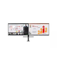 BAZAR - LG MT IPS LCD LED 27" 27QP88DP - IPS panel, dual monitor, 2560x1440, HDMI, DP, USB-C, daisy chain, ergonomicky s