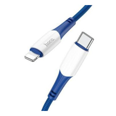 Data kabel HOCO X70 Ferry, USB-C/Lightning (PD), PD20W, 1m, modrá