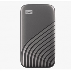 SanDisk WD My Passport SSD externý 4 TB , USB-C 3.2 , 1050/1000MB/s R/W PC a Mac , farba space gray SanDisk WD My Passport SSD externý 4 TB , USB-C 3.2 , 1050/1000MB/s R/W PC a Mac , farba space gray