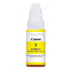Canon BJ INK GI-490 Y (fľaštička so žltým atramentom) Canon BJ INK GI-490 Y (fľaštička so žltým atramentom)
