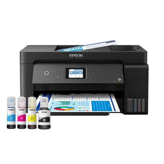 Atramentová tlačiareň EPSON EcoTank L14150, 4v1, 4800x1200, A3+, 38 str./min, USB, Wi-Fi, 3 roky záruka po reg., Obchod v 1000 Kč