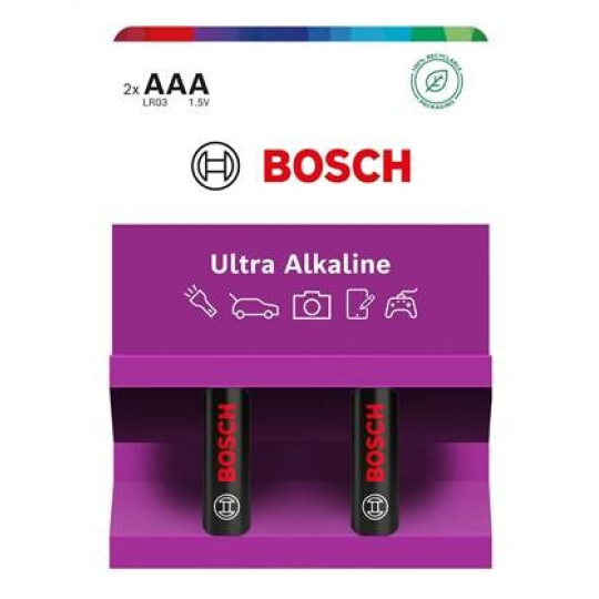 Bosch LR03UA2B/00 Ultra Alkaline (Blistr 2 ks)