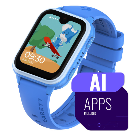 Garett Smartwatch Kids Vibe AI 4G AMOLED Blue