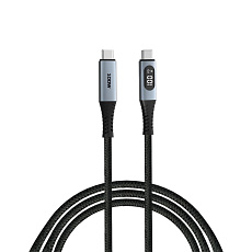 VERBATIM Kabel USB-C Sync & Charge, 100W, s displejem, 120cm VERBATIM Kabel USB-C Sync & Charge, 100W, s displejem, 120cm