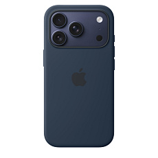 Apple iPhone 17 Pro Silicone Case with MagSafe – Midnight