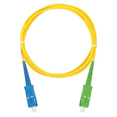 XtendLan simplexní patch kabel SM 9/125, OS2, SC-SC(APC), LS0H, 3m XtendLan simplexní patch kabel SM 9/125, OS2, SC-SC(APC), LS0H, 3m
